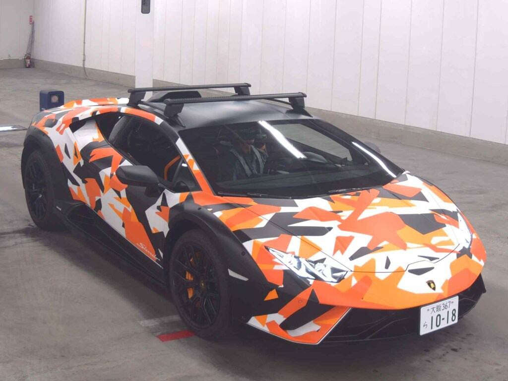 Lamborghini Huracan 2024 z aukcji japońskiej