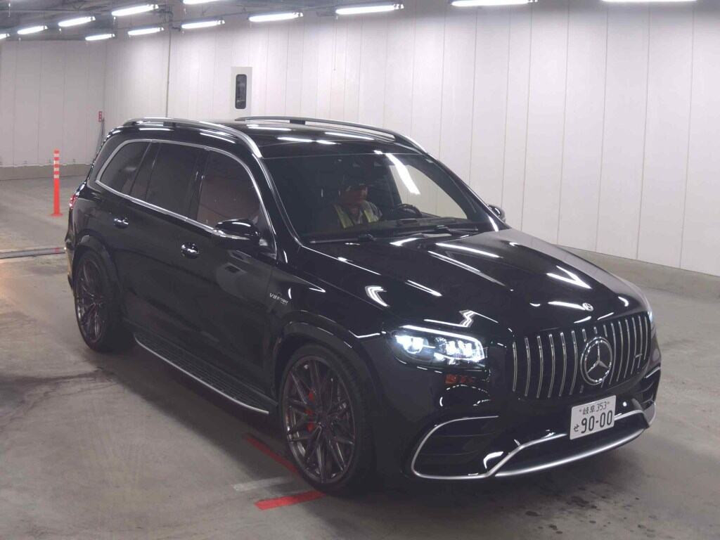 Mercedes-AMG GLS 2022 z aukcji japońskiej