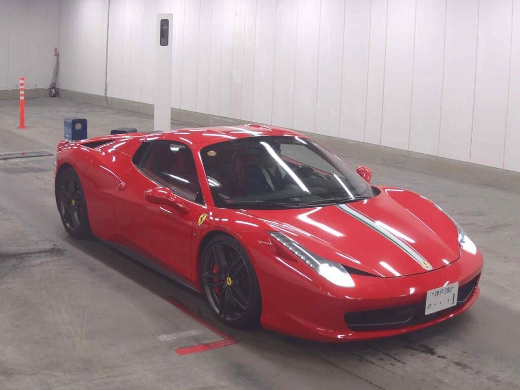 Ferrari 458 Spider 2014 z aukcji japońskiej