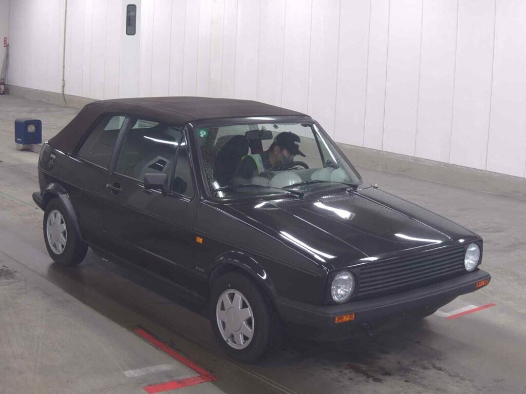 Volkswagen Golf Cabrio 1993 z aukcji japońskiej
