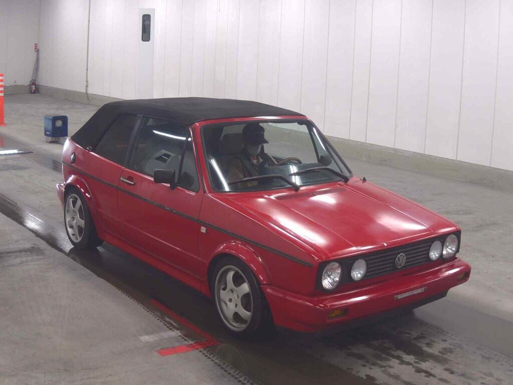 Volkswagen Golf Cabrio 1991 z aukcji japońskiej