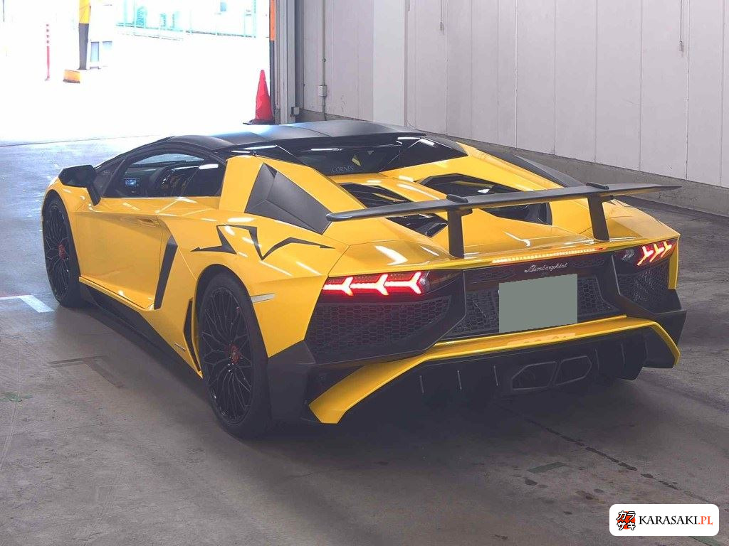 2017 Lamborghini Aventador Op 4WD LP750-4 SV Roadster 2