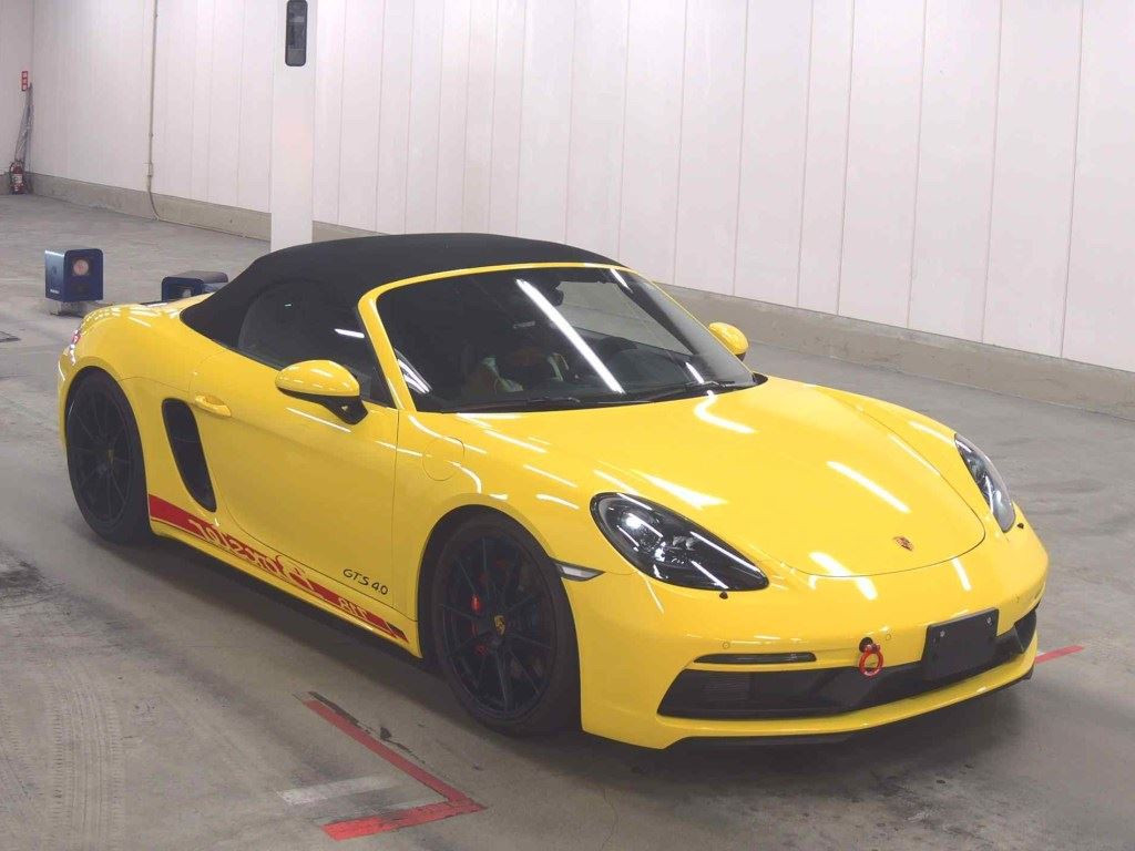 Porsche 718 Boxster 2021 z aukcji japońskiej