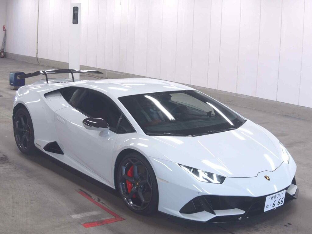 Lamborghini Huracan 2020 z aukcji japońskiej