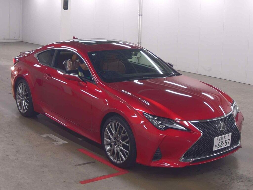 Lexus RC 2019 z aukcji japońskiej