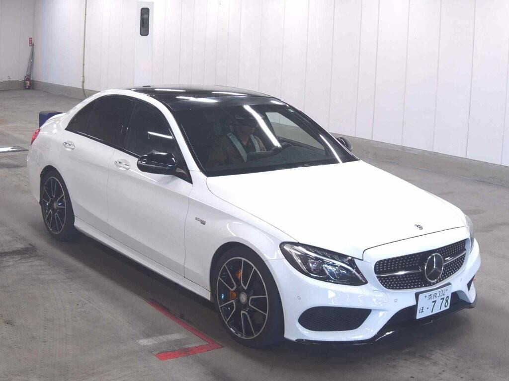 Mercedes-Benz C-Class 2016 z aukcji japońskiej