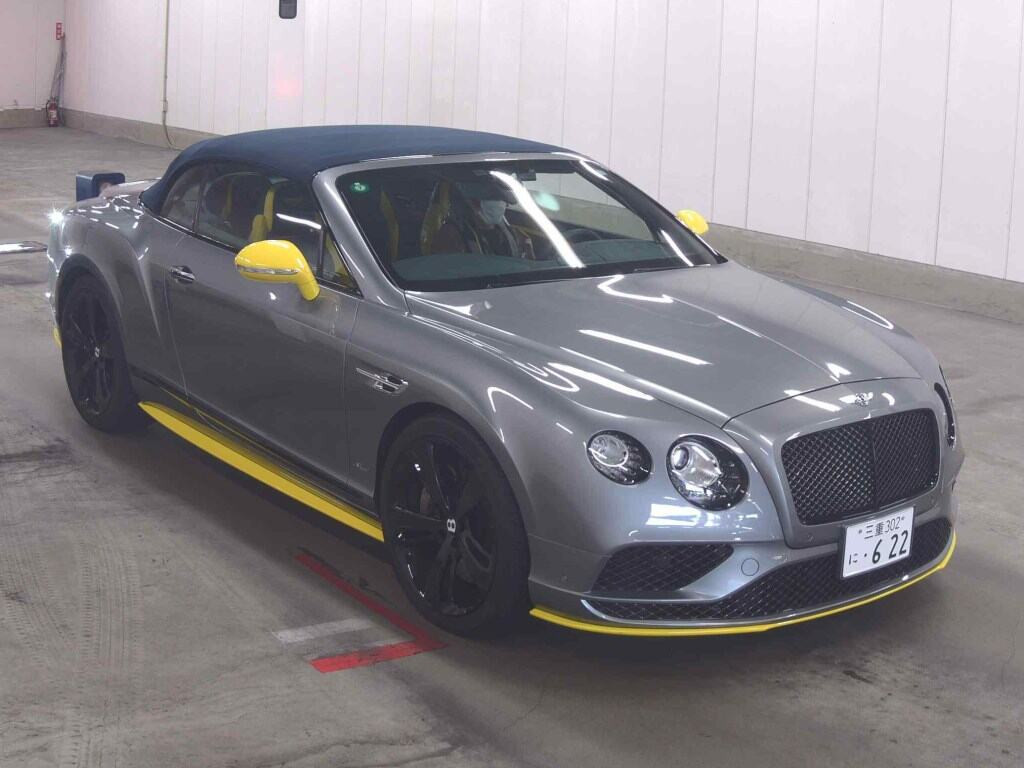 Bentley Continental 2017 z aukcji japońskiej