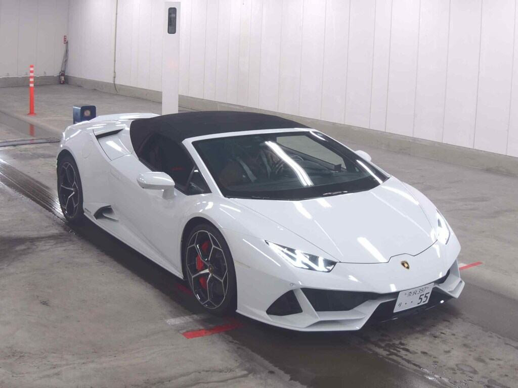 Lamborghini Huracan 2021 z aukcji japońskiej