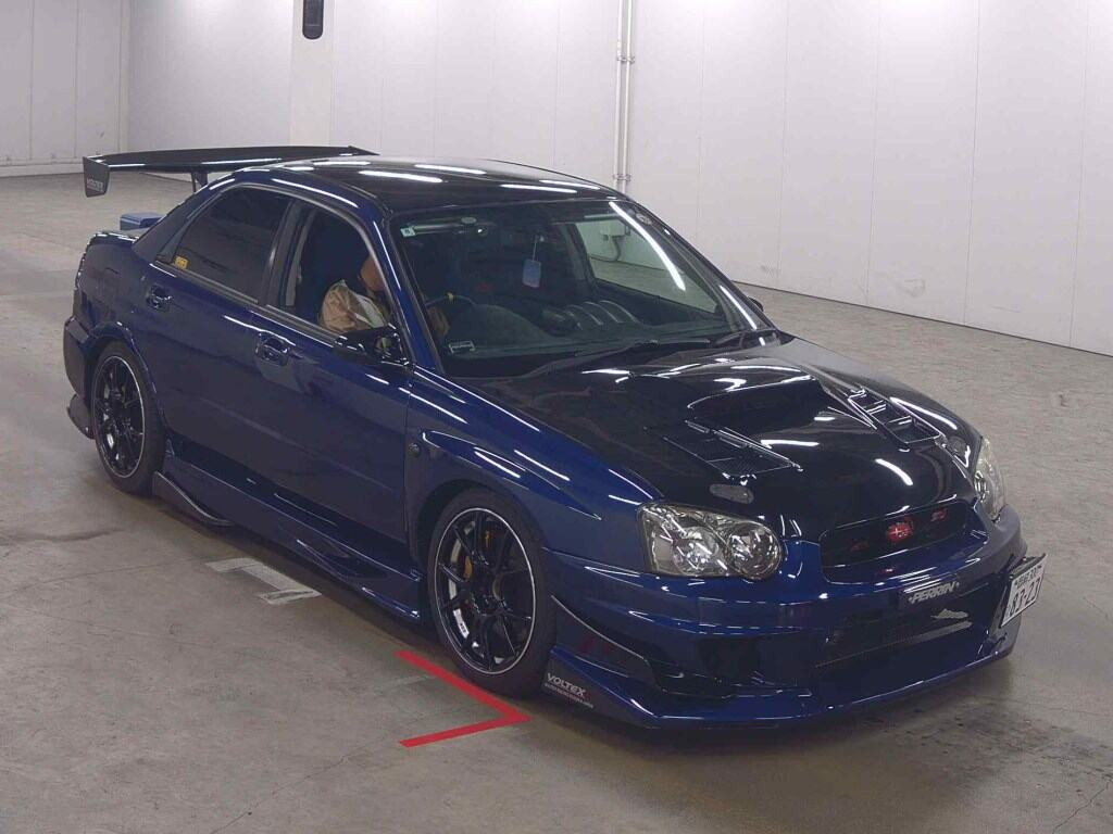 Subaru Impreza WRX 2004 z aukcji japońskiej