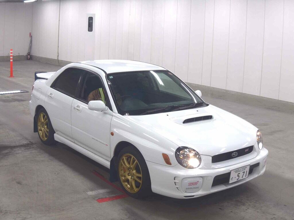 Subaru Impreza WRX 2001 z aukcji japońskiej