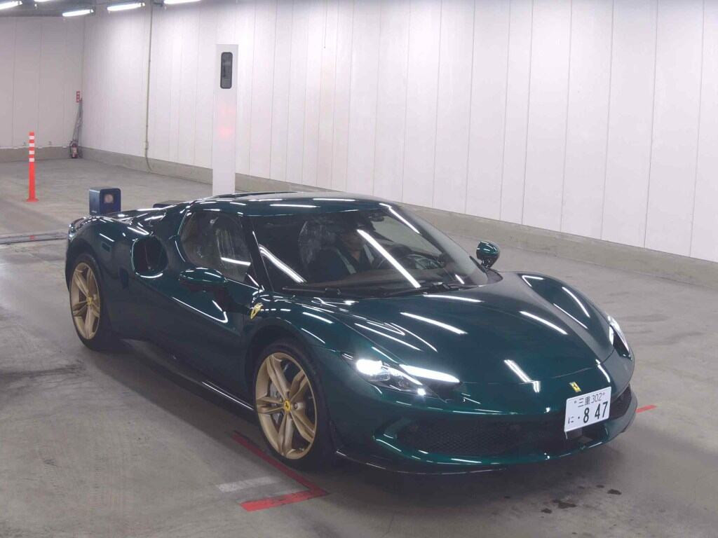 Ferrari 296GTB 2025 z aukcji japońskiej