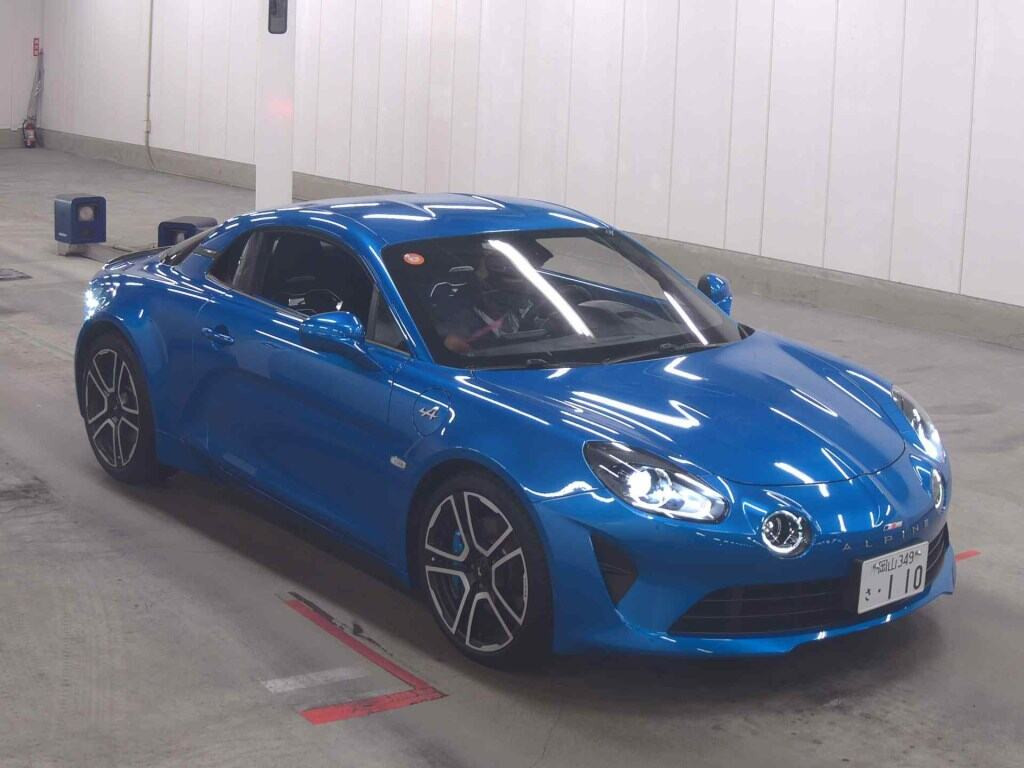 Renault Alpine A110 2018 z aukcji japońskiej