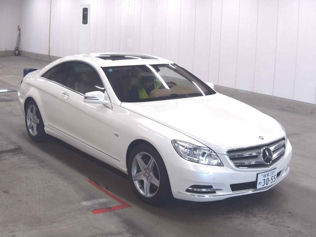 Mercedes-Benz CL 2011 z aukcji japońskiej