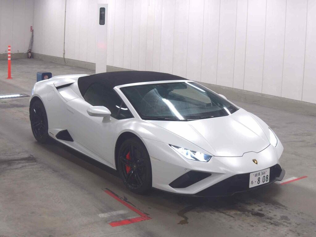 Lamborghini Huracan 2022 z aukcji japońskiej