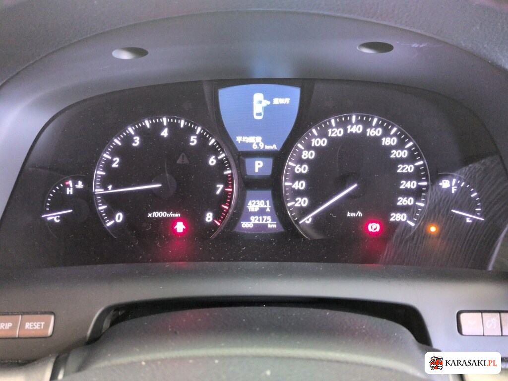 Lexus LS 2009 z aukcji japońskiej