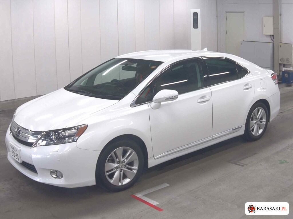 Lexus HS 2009 z aukcji japońskiej