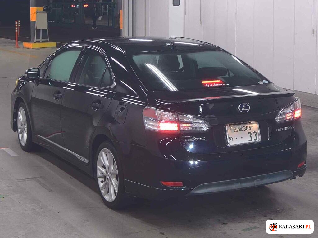 Lexus HS 2009 z aukcji japońskiej