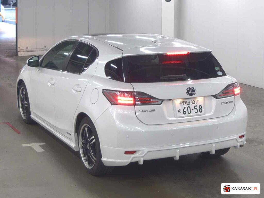 Lexus CT 2012 z aukcji japońskiej