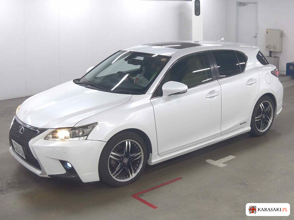 Lexus CT 2012 z aukcji japońskiej