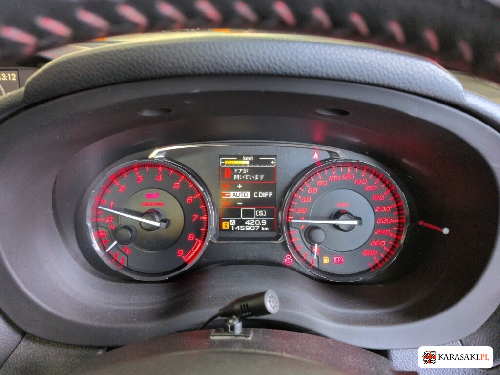 Subaru WRX STI 2015 z aukcji japońskiej
