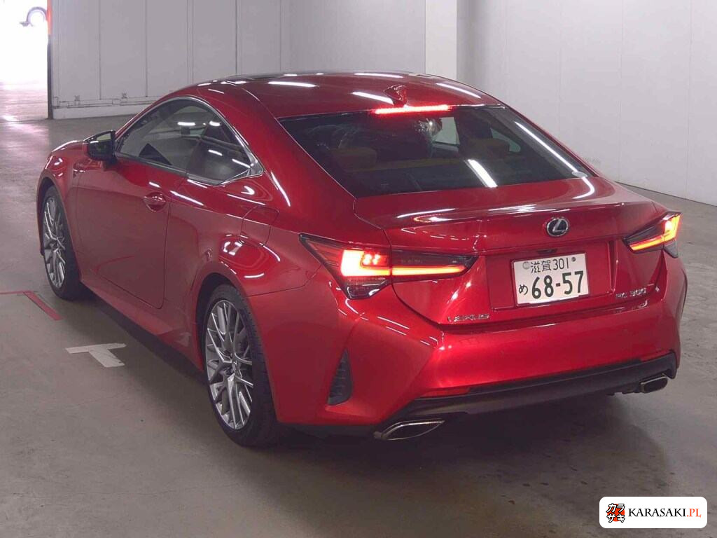 Lexus RC 2019 z aukcji japońskiej