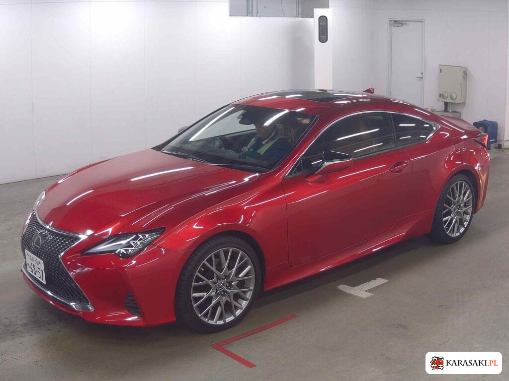 Lexus RC 2019 z aukcji japońskiej