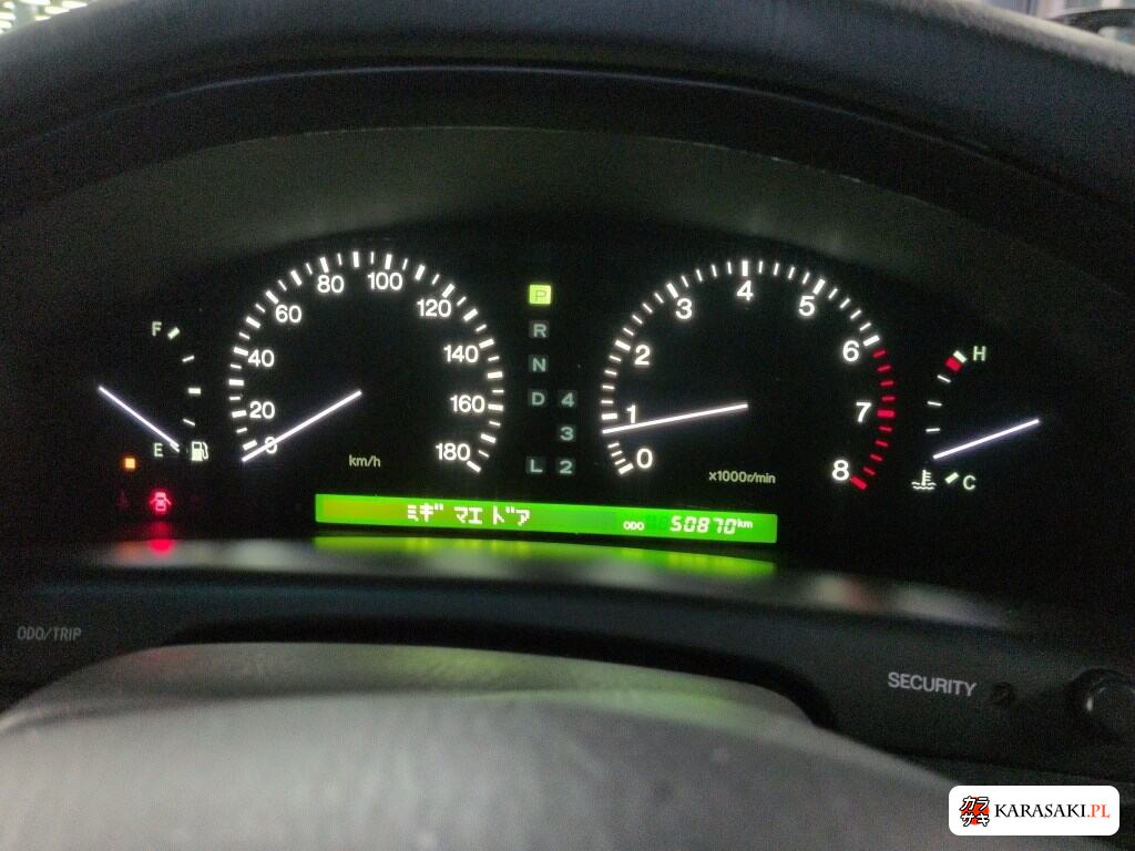Toyota Celsior 1997 z aukcji japońskiej