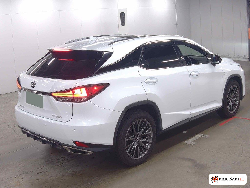 Lexus RX 2021 z aukcji japońskiej