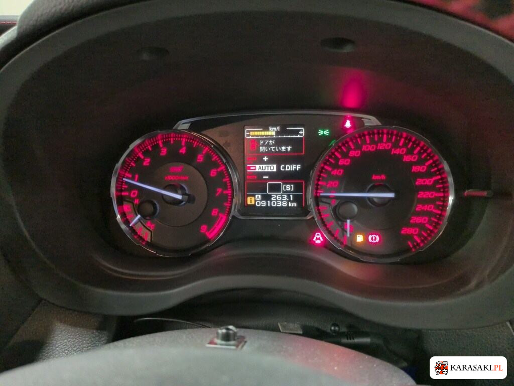 Subaru WRX STI 2016 z aukcji japońskiej