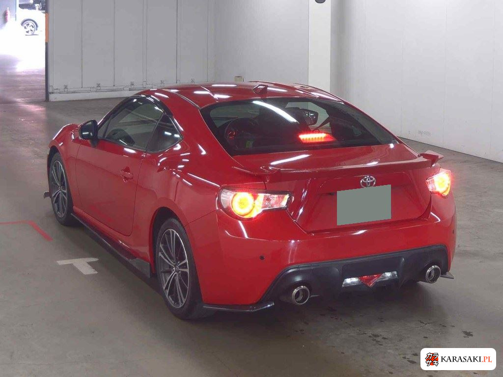 Toyota 86 2012 z aukcji japońskiej