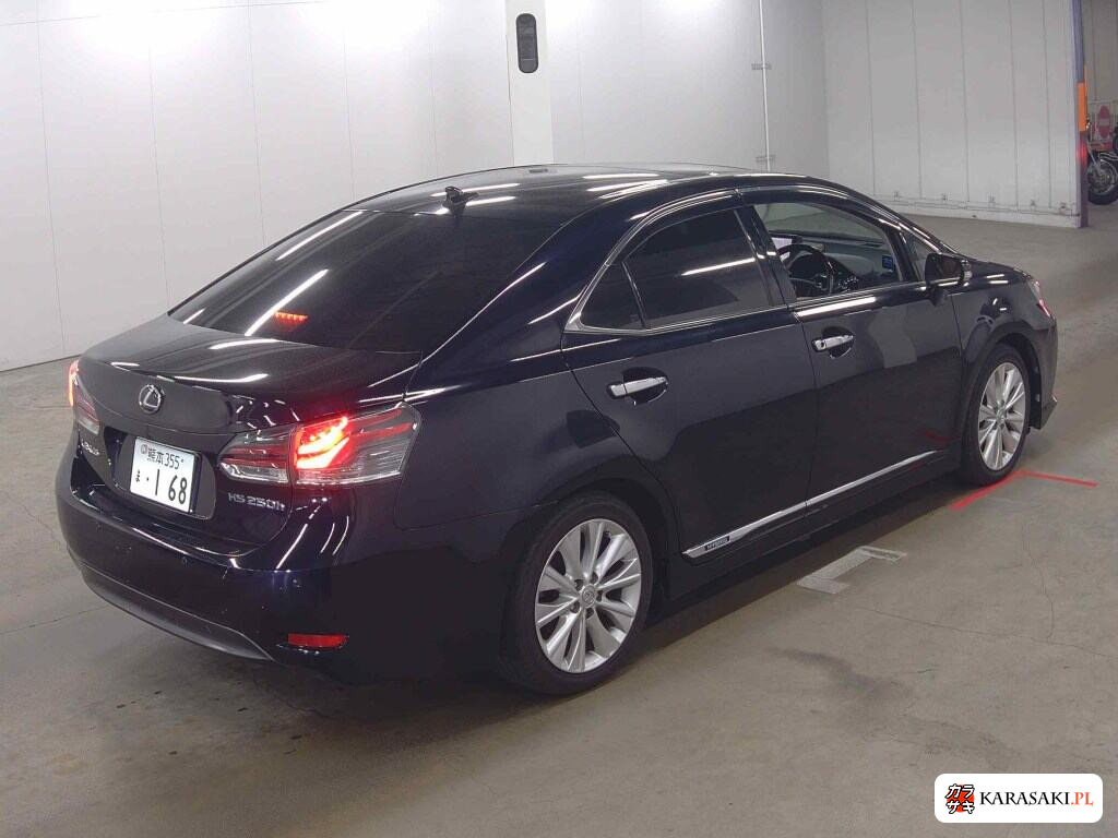 Lexus HS 2013 z aukcji japońskiej