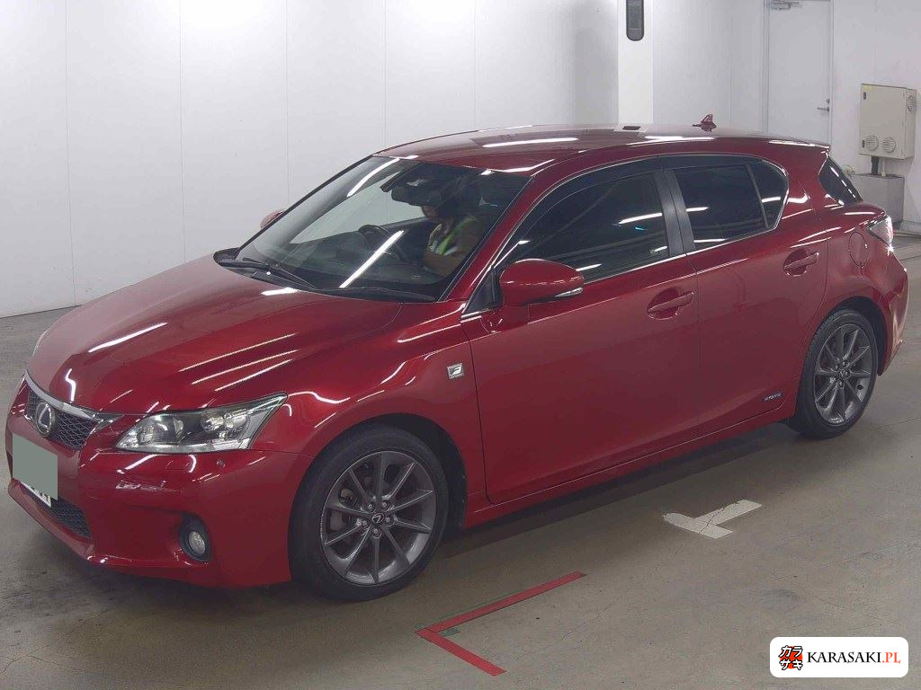 Lexus CT 2011 z aukcji japońskiej