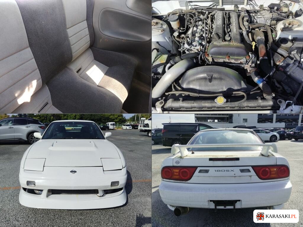 Nissan 180SX 1997 z aukcji japońskiej