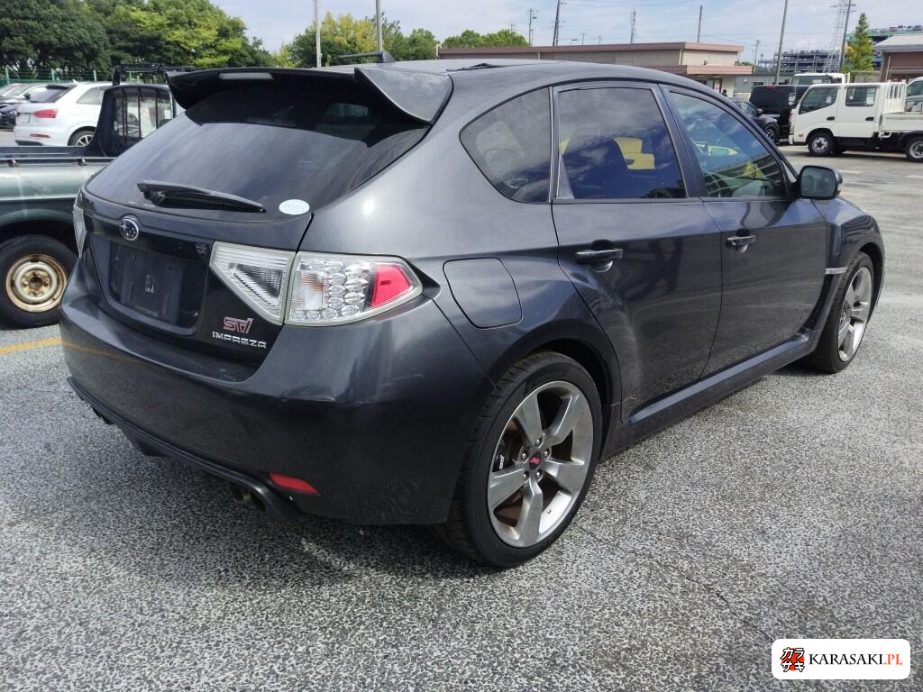 Subaru Impreza 2008 z aukcji japońskiej