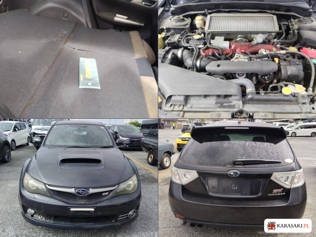 Subaru Impreza 2008 z aukcji japońskiej
