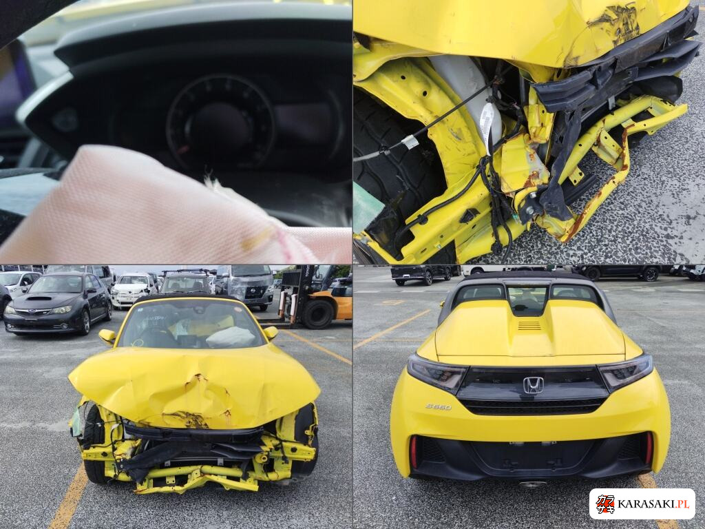 Honda S660 2020 z aukcji japońskiej