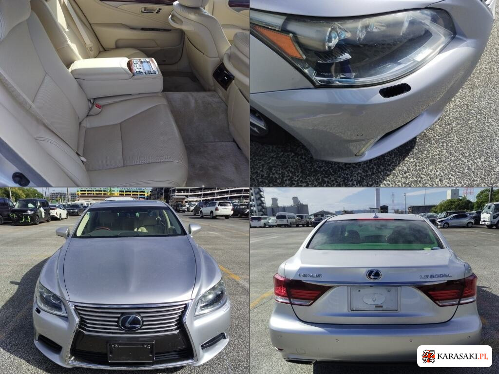 Lexus LS 2013 z aukcji japońskiej