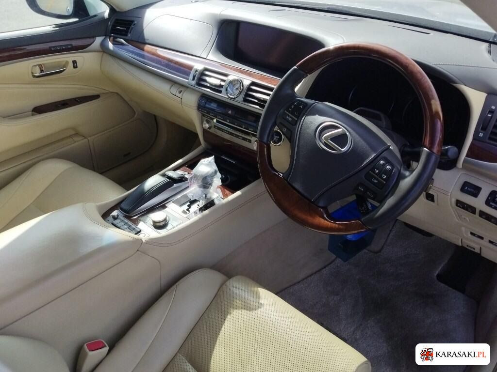Lexus LS 2013 z aukcji japońskiej