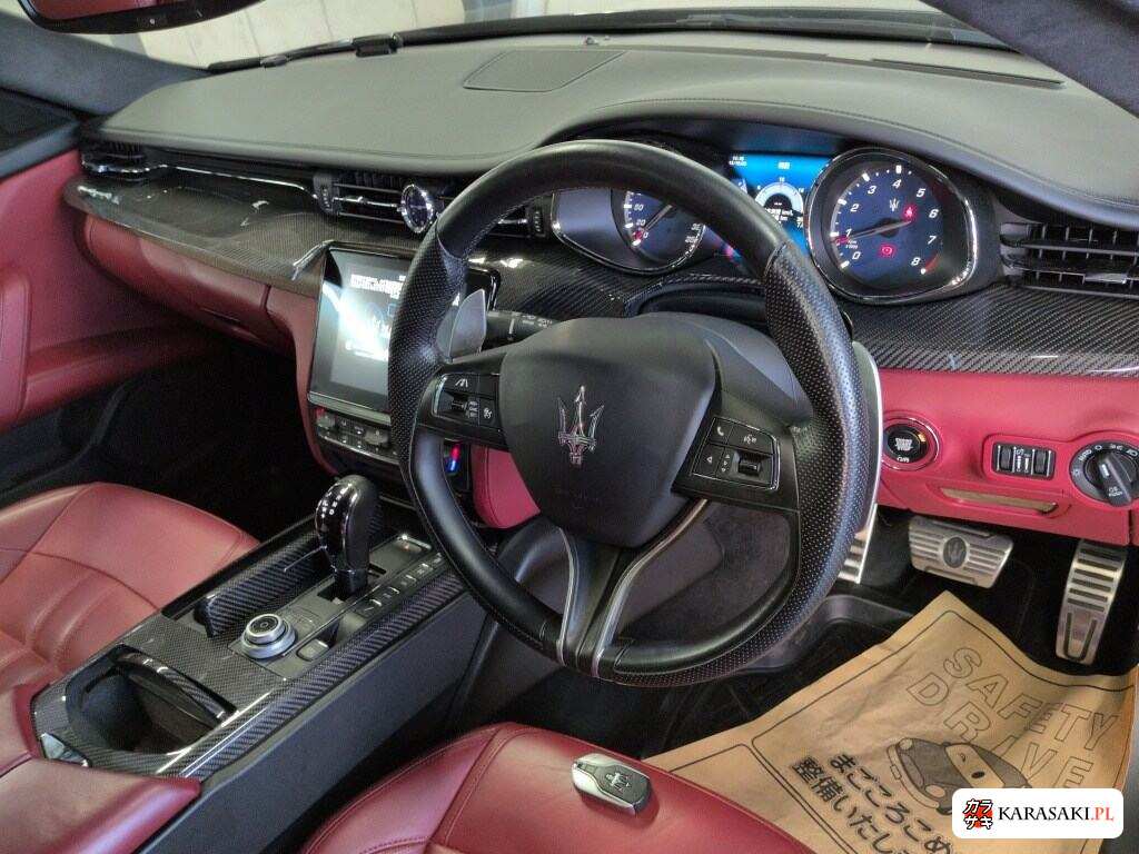 Maserati Quattroporte 2018 from a Japanese auction