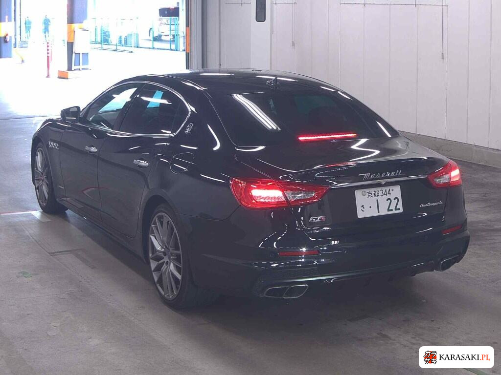 Maserati Quattroporte 2018 from a Japanese auction