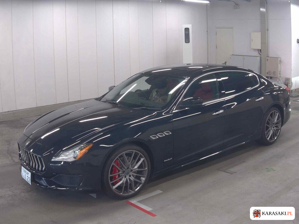 Maserati Quattroporte 2018 from a Japanese auction