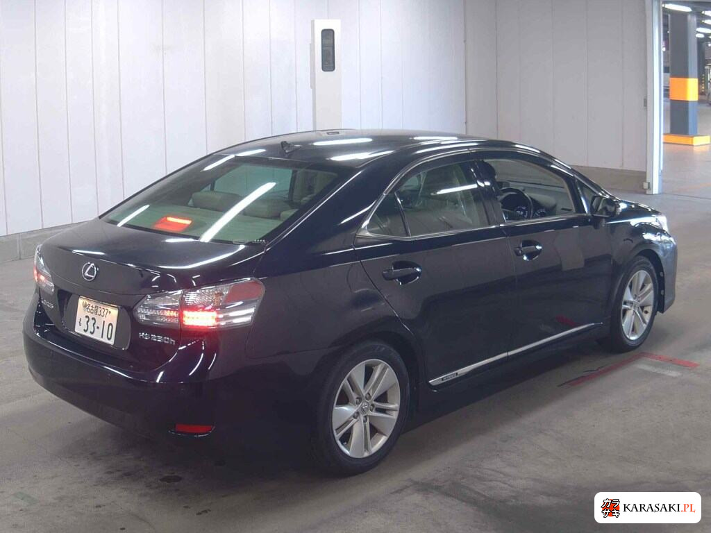 Lexus HS 2010 z aukcji japońskiej