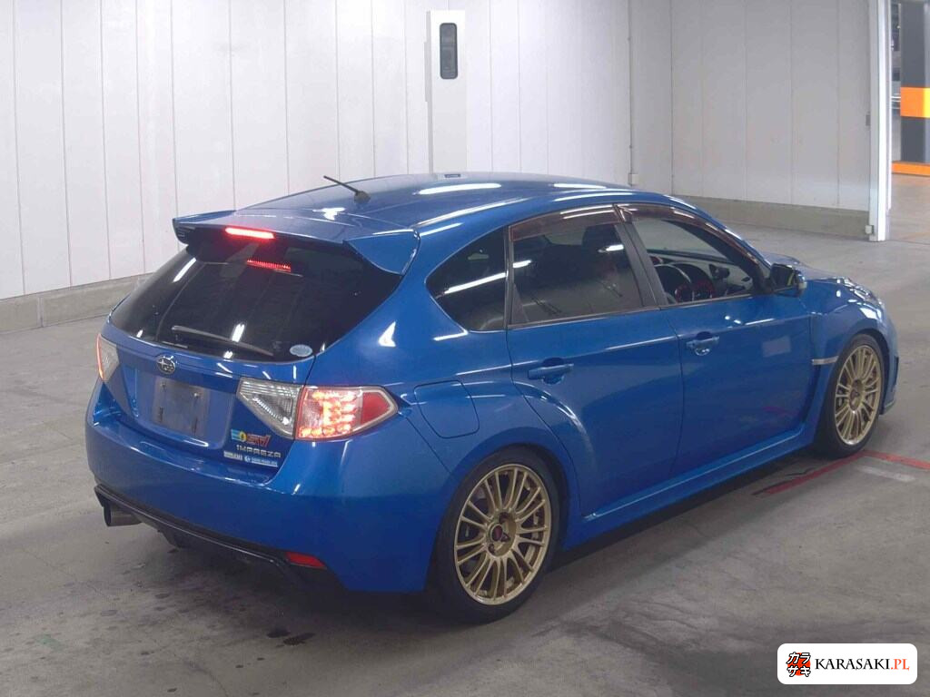 Subaru Impreza 2007 z aukcji japońskiej