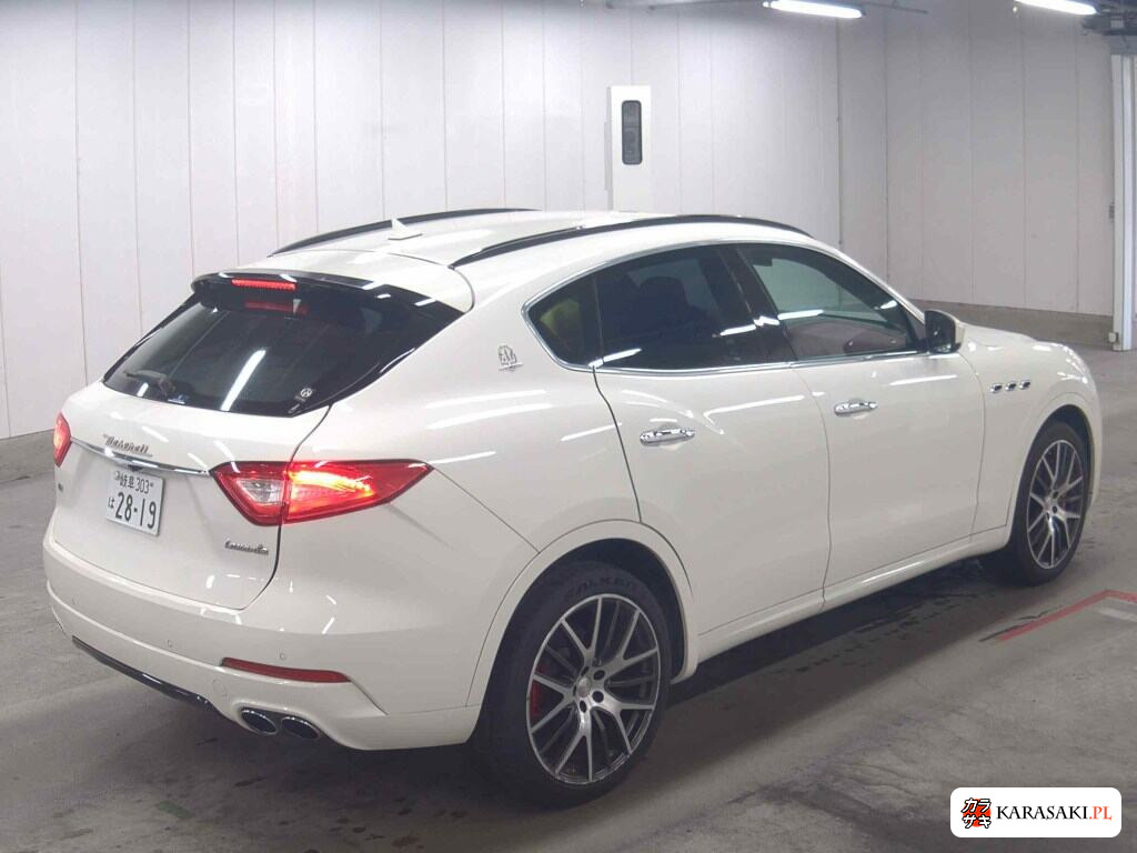 Maserati Levante 2018 z aukcji japońskiej