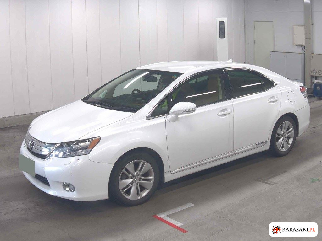 Lexus HS 2012 z aukcji japońskiej