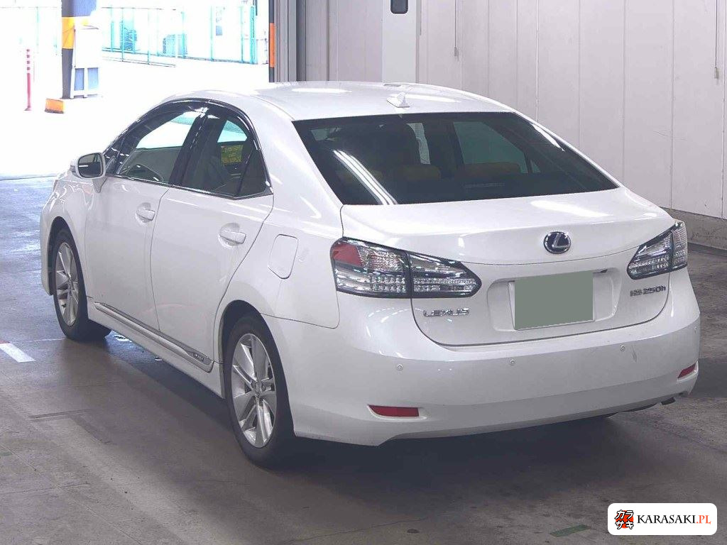 Lexus HS 2012 z aukcji japońskiej
