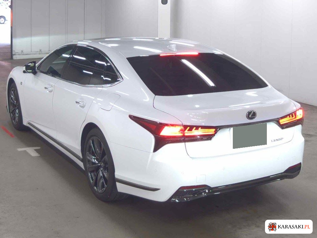 Lexus LS 2023 z aukcji japońskiej