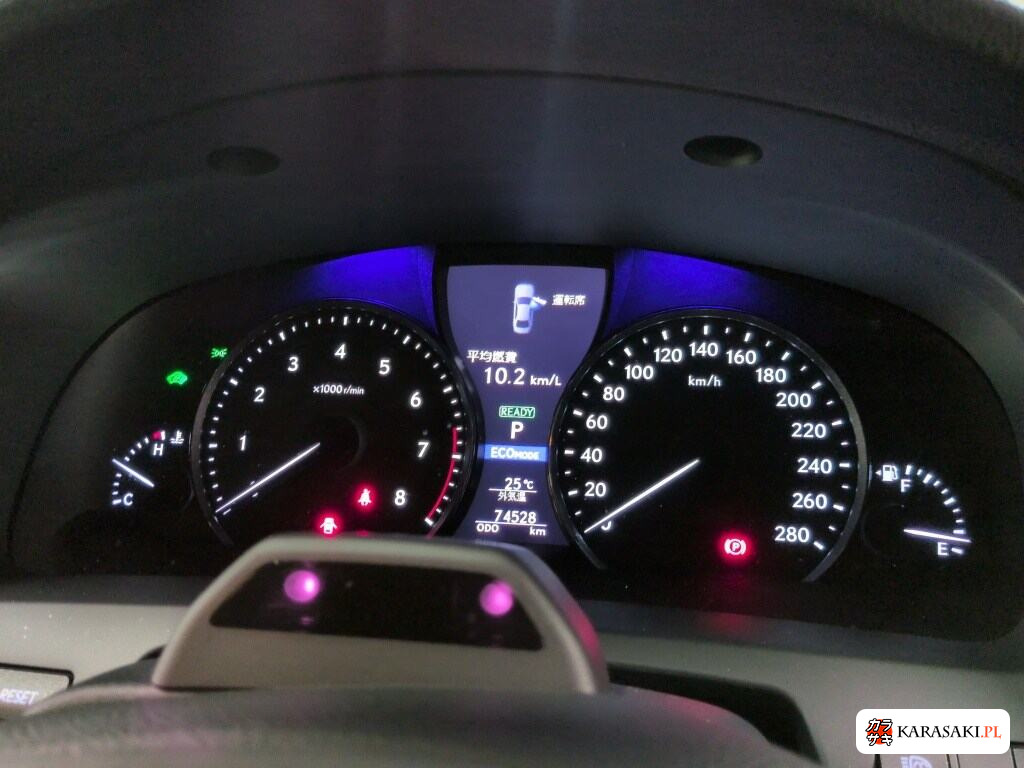 Lexus LS 2013 z aukcji japońskiej