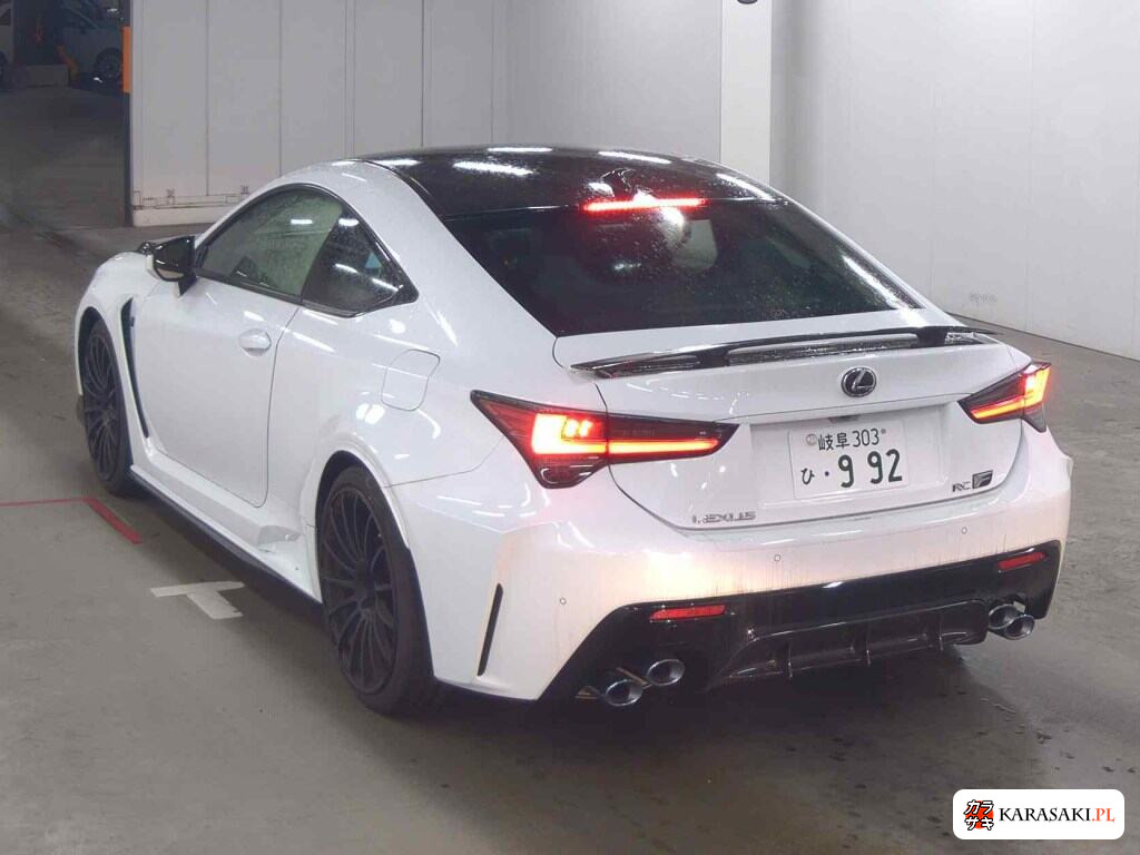 Lexus RC F 2019 z aukcji japońskiej