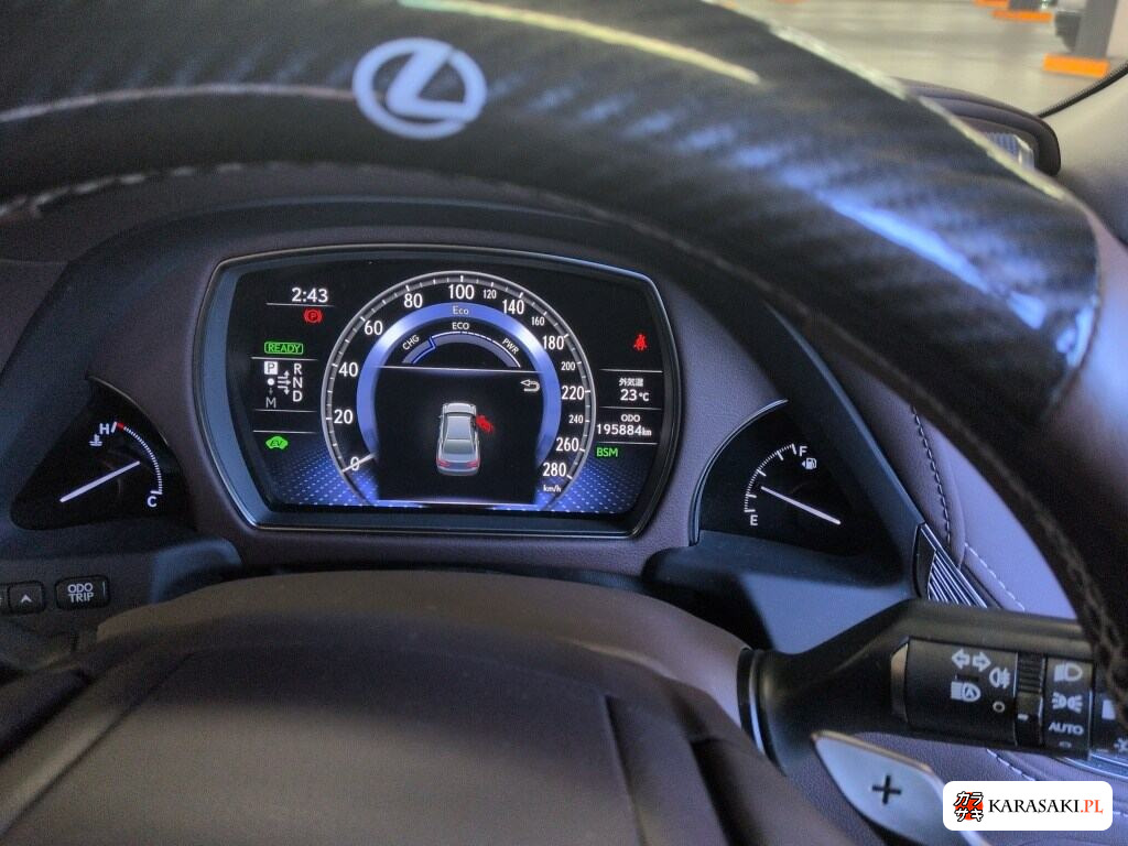 Lexus LS 2019 z aukcji japońskiej